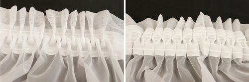 TAŚMA marszcząca SMOK 6 cm szer. BAWEŁNA ROLKA 50m taśmy do firan zasłon na Arena.pl