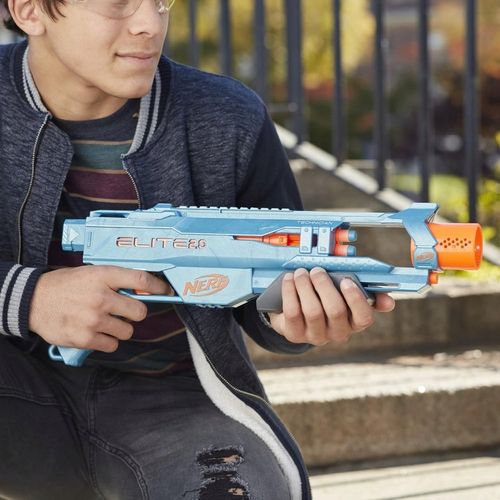 ZESTAW NERF ELITE 2.0 3 WYRZUTNIE PISTOLET KARABIN SHOTGUN I STRZAŁKI na Arena.pl