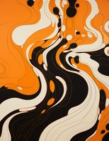 Plakat 50x65cm Tańczący Atrament