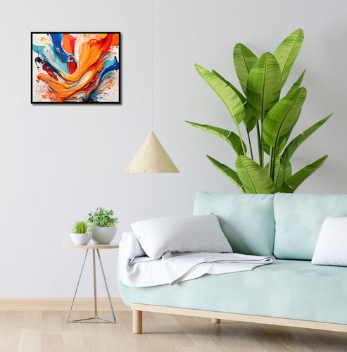Plakat 50x40cm Taneczne Fale na Arena.pl