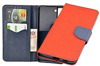 Etui portfel Fancy Case do Samsung Galaxy S21+ / S21 Plus czerwony