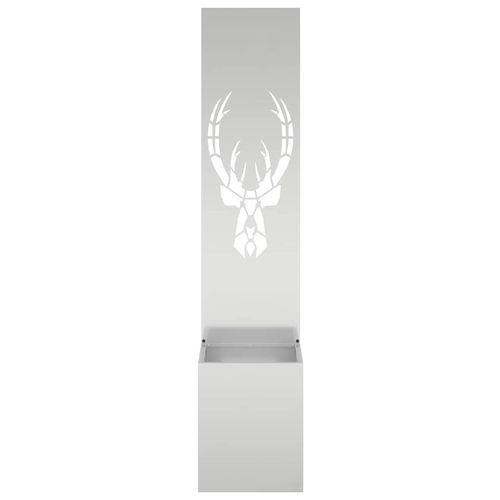 Ekran zapewniający prywatność w ogrodzie Srebrny 32 x 140 cm na Arena.pl