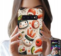 ETUI DO SAMSUNG GALAXY S10 - SŁODKIE UŚMIECHNIĘTE SUSHI OBUDOWA CASE