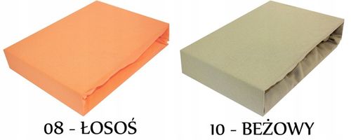 PRZEŚCIERADŁO JERSEY 160x200 Z GUMKĄ 100% BAWEŁNA KOLORY GRUBE POLSKIE na Arena.pl