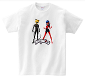 Koszulka T-shirt Biedronka i Czarny Kot