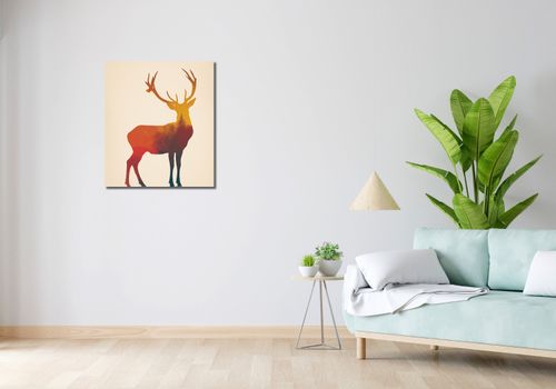 Obraz 60x70cm Światło Leśnego Monarchy na Arena.pl