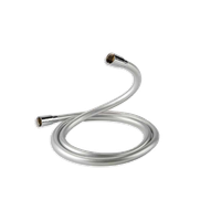 Wąż prysznicowy silver round 150 cm, szary