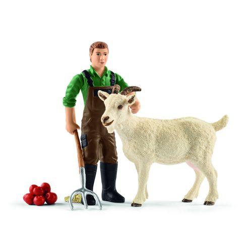 SCHLEICH Farmer z Kozą 42375 na Arena.pl