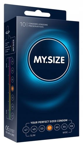 Prezerwatywy-MY SIZE 57mm 10pack na Arena.pl