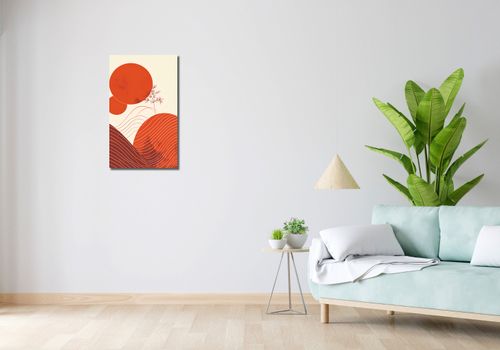 Obraz 40x70cm Ciepło Czerwieni na Arena.pl