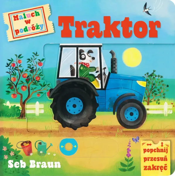 Maluch w podróży. Traktor zdjęcie 1
