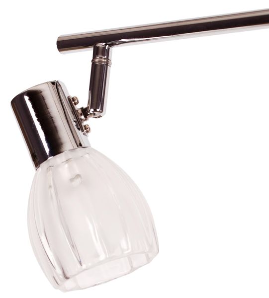 Lampa sufitowa Embo K-8001/3 listwa z reflektorkami chrom zdjęcie 4