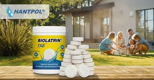 Bakterie silne tabletki do szamba +tłuszcze 30 tab biopreparat rok + 3 na Arena.pl