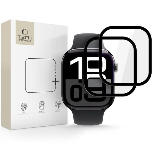 Szkło Hybrydowe Tech-Protect do Apple Watch 10 (46 mm) 2-Pack na Arena.pl