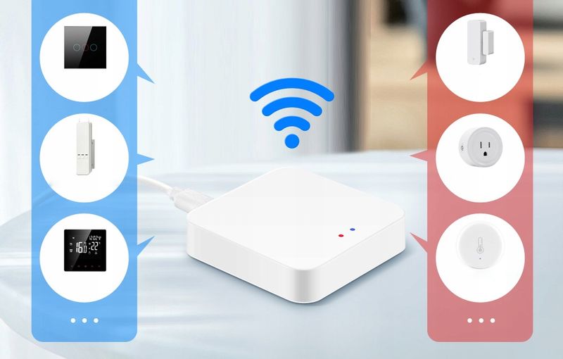 Centrala Bramka ZigBee BLE WiFi TUYA SMART zdjęcie 6