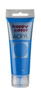 farba akrylowa happy color 75ml - niebieski perłowy metalik