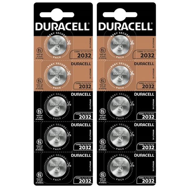 10x BATERIA SPECJALISTYCZNA DURACELL DL/CR 2032 LITOWA MINI 220mAh V: 3.0 zdjęcie 1