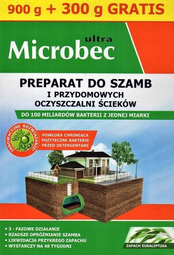 BIO MICROBEC Ultra 10 x MOCNIEJSZY BAKTERIE 1,2 kg na Arena.pl