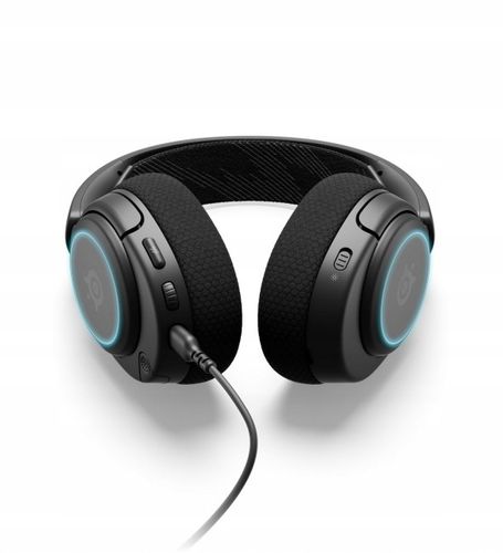 Słuchawki nauszne SteelSeries Arctis Nova 3 czarne na Arena.pl