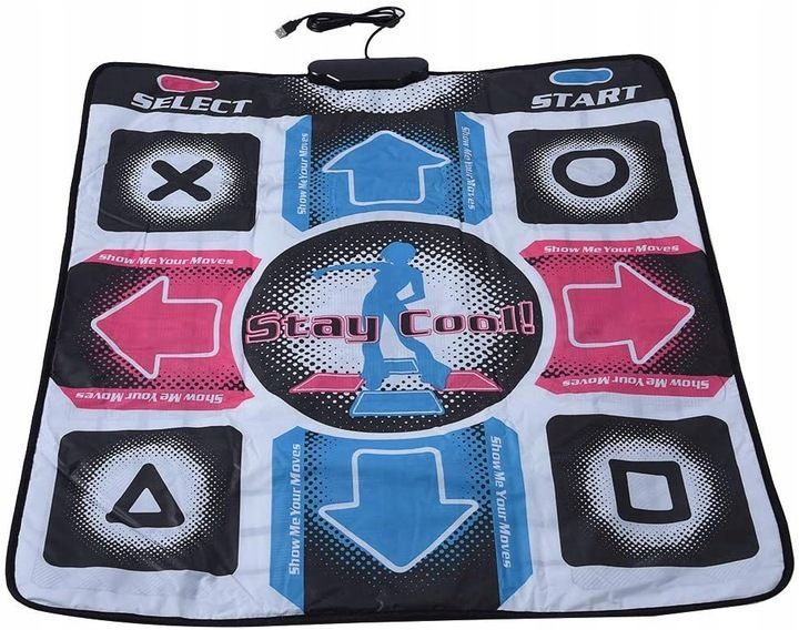 MATA DO TAŃCZENIA TAŃCA KOMPUTER STEPMANIA USB zdjęcie 13