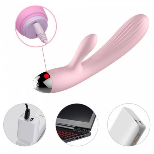 ogrzewany wibrator z masażerem łechtaczki 10trybów na Arena.pl