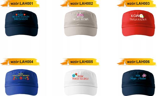 CZAPKA LETNIA LATINO Z DASZKIEM HAFT KGW koło gospodyń wiejskich twój tekst na Arena.pl