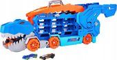 HOT WHEELS T-REX MEGA TRANSPORTER TORY WYŚCIGOWE