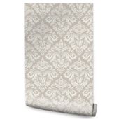 Tapeta Do Salonu Kwiatowe ORNAMENTY Wzory Glamour