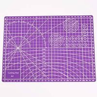 Mata do Cięcia A4 PCV Podkładka z Miarką Fioletowy