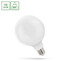 Żarówka LED GLOB G125 E-27 11W Barwa Ciepła Milky SpectrumLED WOJ+14367