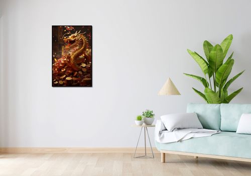 Plakat 53x81cm Smok Bogactwa na Arena.pl