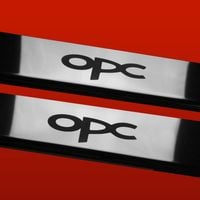 Listwa progowa OPEL/VAUXHALL CORSA D OPC Stal nierdzewna 304 połysk 2szt