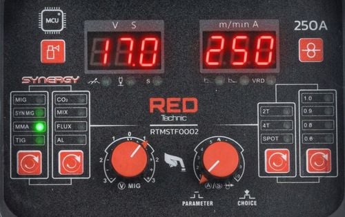 Spawarka Inwerterowa Inwertorowa Migomat MIG MAG MMA FLUX TIG 250A na Arena.pl