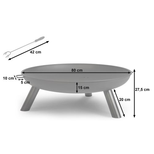 Palenisko ogrodowe 80 cm Berdsen BD-882 na Arena.pl
