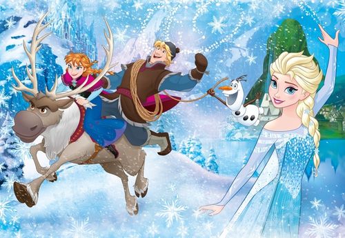 Clementoni PUZZLE Maxi 24 el. - Kraina Lodu na Arena.pl