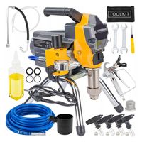 AGREGAT MALARSKI pistolet natryskowy KOMPRESOR hydrodynamiczny 230bar 1300W