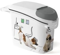 Wytrzymały pojemnik na ok. 6kg suchej karmy dla psa - Curver Pet Life 15L