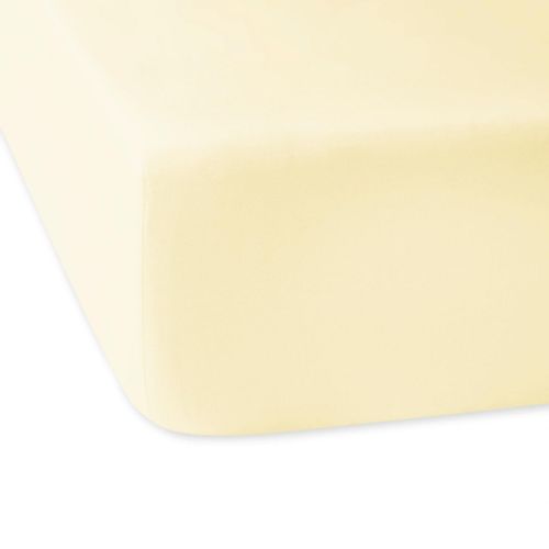 Prześcieradło satyna bawełniana z gumką krem 155/140x200 na Arena.pl