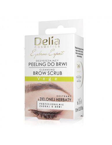 DELIA COSMETICS Eyebrow Expert Peeling do brwi oczyszczający 10ml na Arena.pl