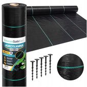 Agrotkanina 1,1x100m Premium 110G +UV Agrowłóknina czarna na chwasty