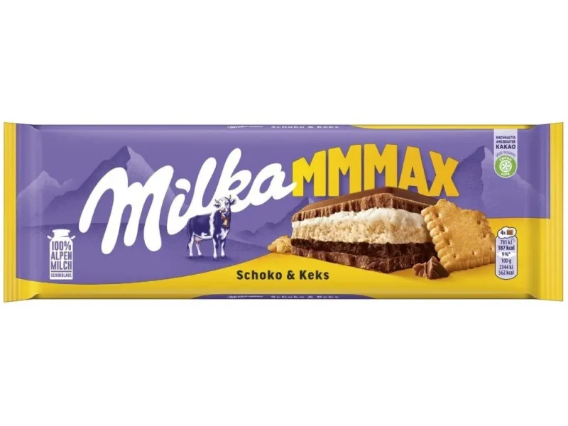 MILKA CZEKOLADA 300G CHOCO BISCUIT zdjęcie 1