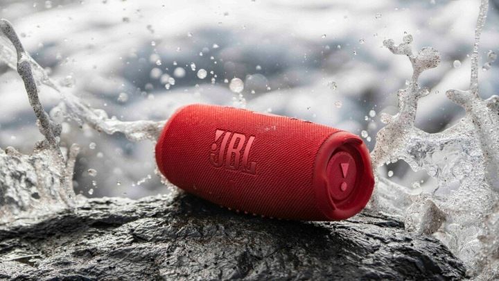 Głośnik przenośny JBL Charge 5 czerwony zdjęcie 4