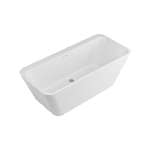 Lila 2.0 wanna prostokątna 160x73 cm wolnostojąca, biały połysk na Arena.pl