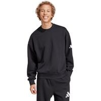 Bluza męska adidas Essentials Loose Fit 3 Bar Logo czarna JF3542 M