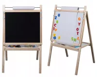 Tablica kredowa, magnetyczna, suchościeralna Aga4Kids 50 x 115 cm