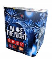 MEGA Wyrzutnia Fajerwerków 16 strzałów 20 mm Mix efektów na urodziny