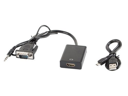 Adapter VGA(M) + Audio -> HDMI(Ż) na Arena.pl