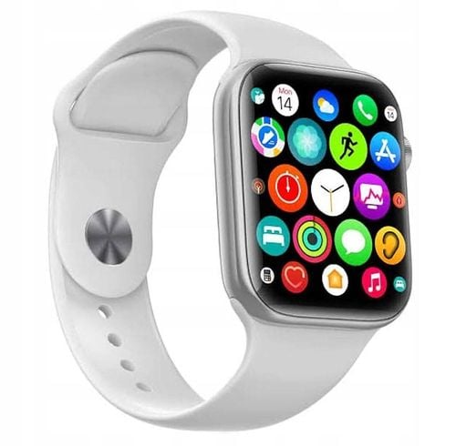 Zegarek dziecięcy MK-Tech smartwatch pulsometr biały na Arena.pl