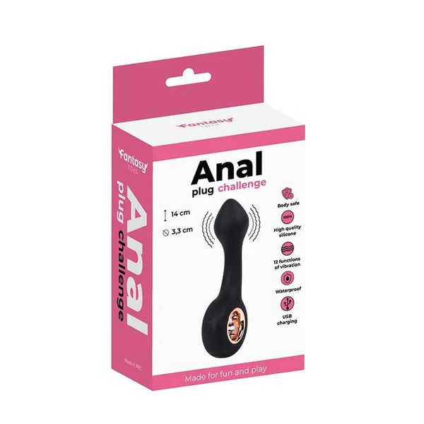 Vibrating Anal Plug 14 Cm zdjęcie 5