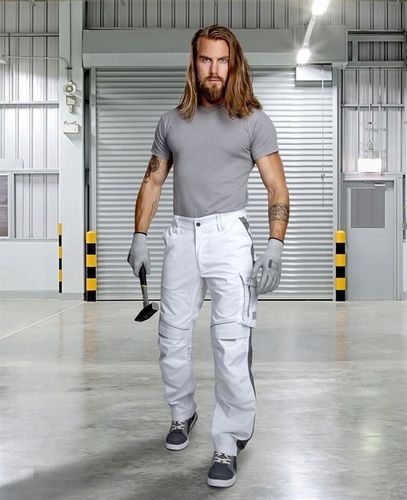 Spodnie Robocze Monterskie Elastyczne Modne Białe Malarskie ARDON URBAN+ 52 na Arena.pl
